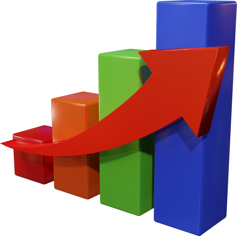 3D Graphic Chart Infographics