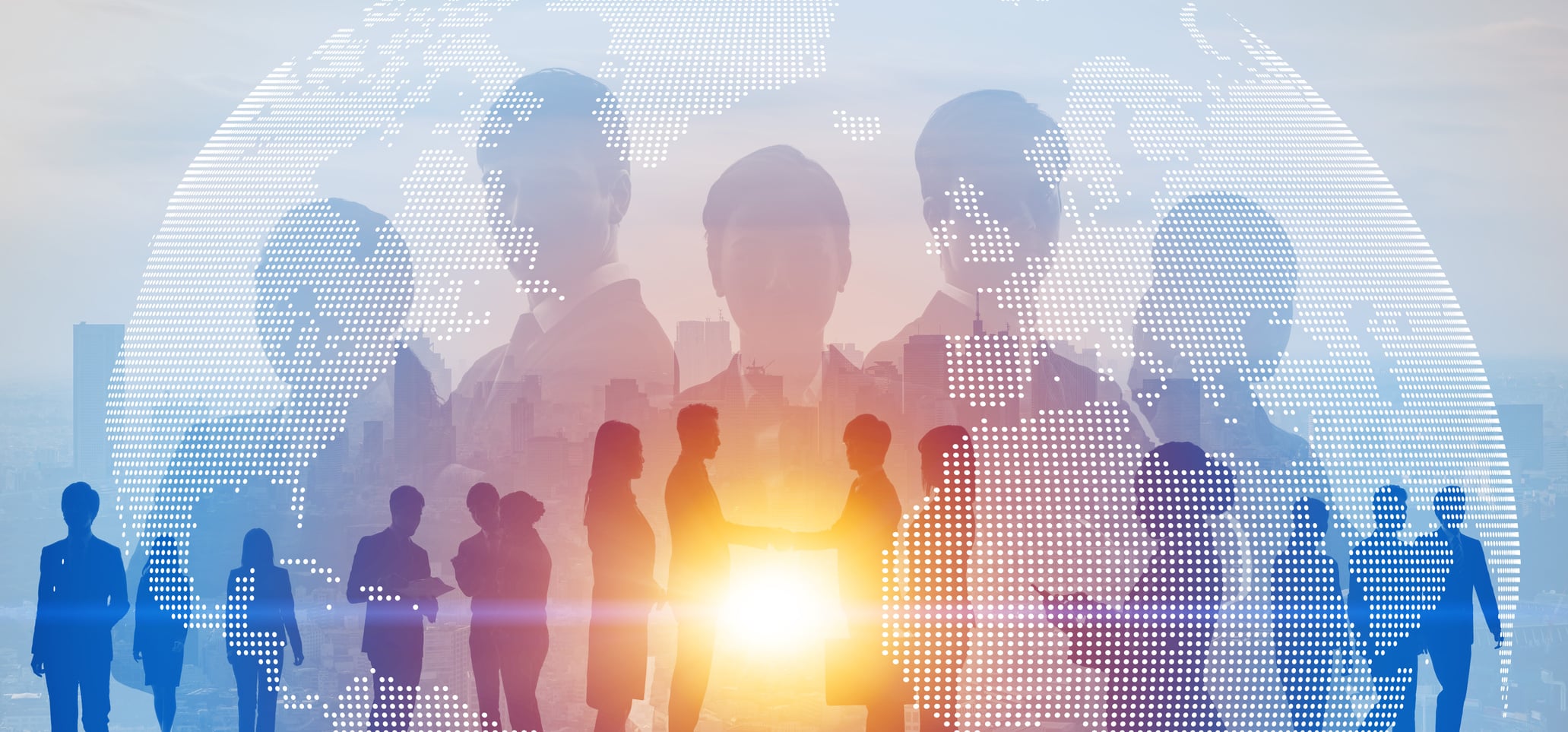 Global business concept. Network of business. Diversity.