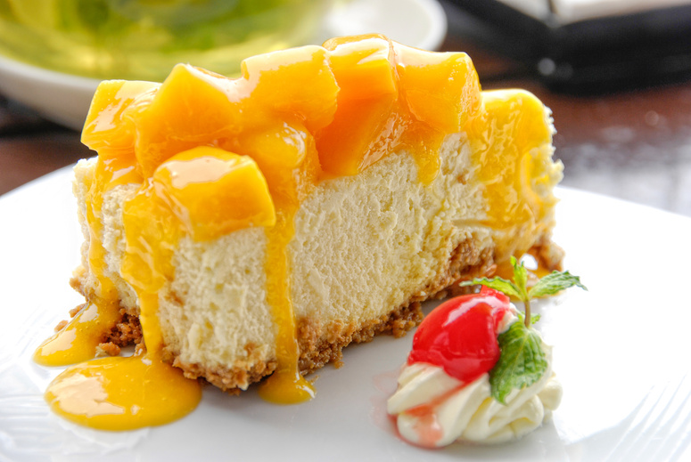 Peach Mango Cake
